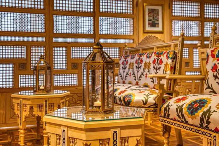 Lounge aboard the S.S. Sphinx Nile Cruise Nile cruise